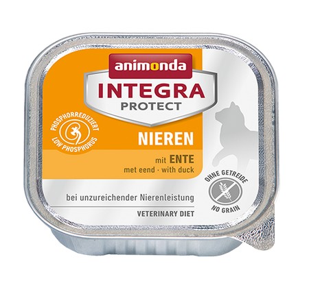 Animonda Integra Protect Nieren dla kota - z kaczką tacka 100g