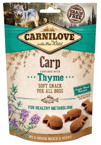 Carnilove Dog Snack Fresh Soft Carp+Thyme 200g