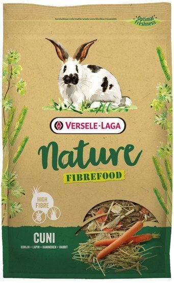 Versele-Laga Fibrefood Cuni Nature wysokobłonnikowy pokarm dla królika 1kg